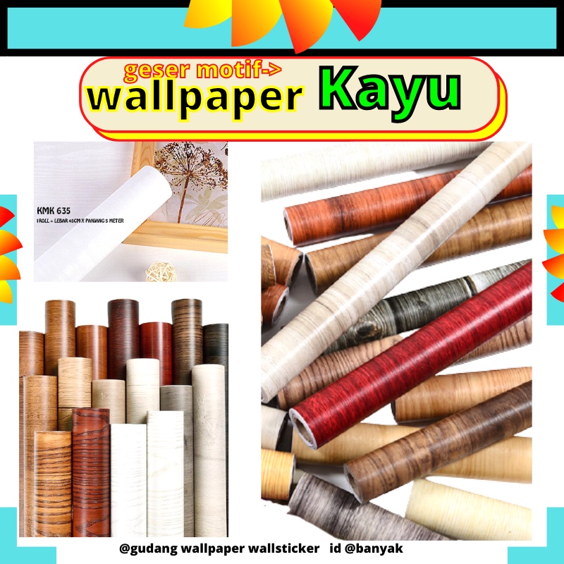 WALLPAPER WELPEPER WALPAPER WALL PAPER MOTIF KAYU WALLSTICKER WALLSTIKER STICKER SETIKER STIKER DINDING KAYU PUTIH HITAM COKLAT MARUN MARON MERAH ABU ABU GREY CREAM BROKEN WHITE DEKORASI MEJA LEMARI RUANG KAMAR TIDUR TEMBOK KERAMIK KRAMIK DAPUR PINTU