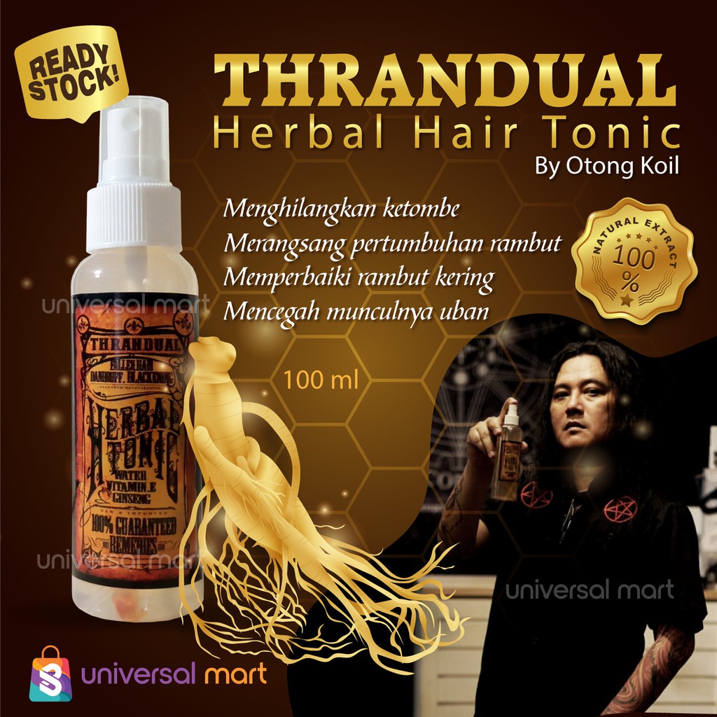 Thrandual Hair Tonic Herbal Perawatan Rambut