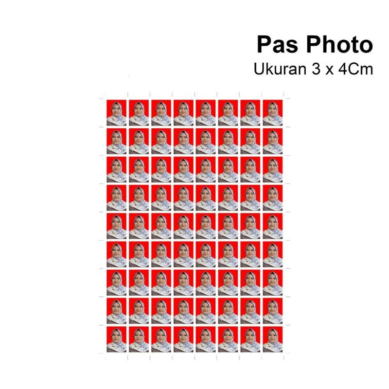 CETAK FOTO UKURAN 2x3 | 3x4 | 4x6