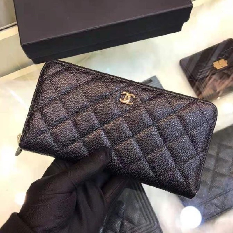 Dompet Wanita Chanel Long Wallet Original