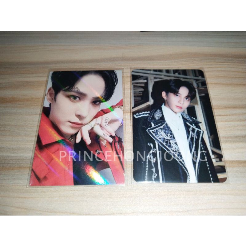 PC ATEEZ Perfume Jongho Yunho yglobal holo