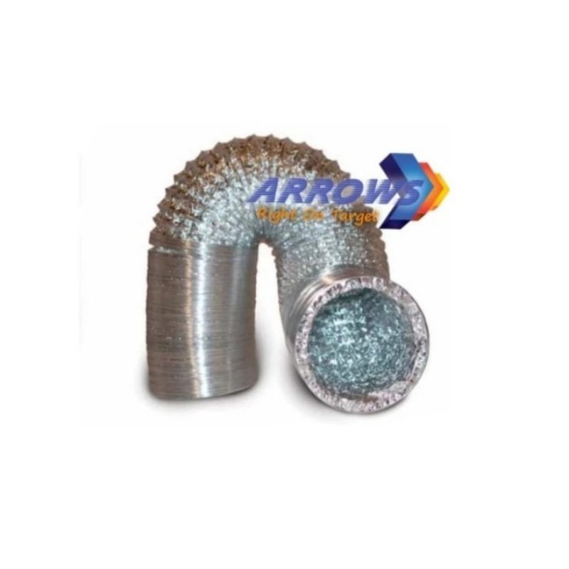 Flexible alumunium 10 inchi duct hose 10 inchi selang flexible blower 10 inchi