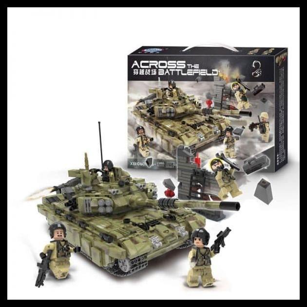Lego Xingbao Bricks Xb-06015 Scorpio Tiger Tank Accross Battlefield Kode 926