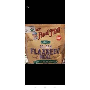 

BRM Bob red Mill flaxseed meal 453gr cereal bubuk