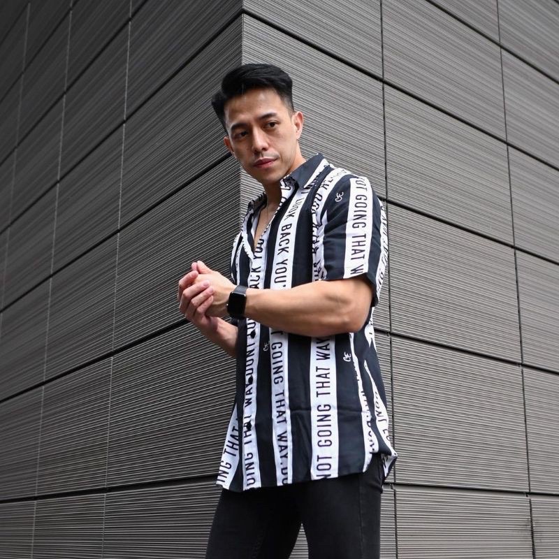 CE HOMEWEAR / KEMEJA COWOK - BONJOUR SHIRT