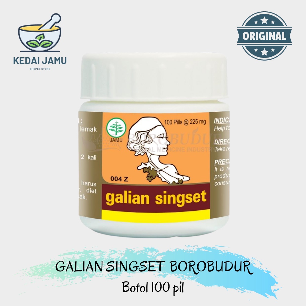 GALIAN SINGSET Botol 100 PIL Borobudur