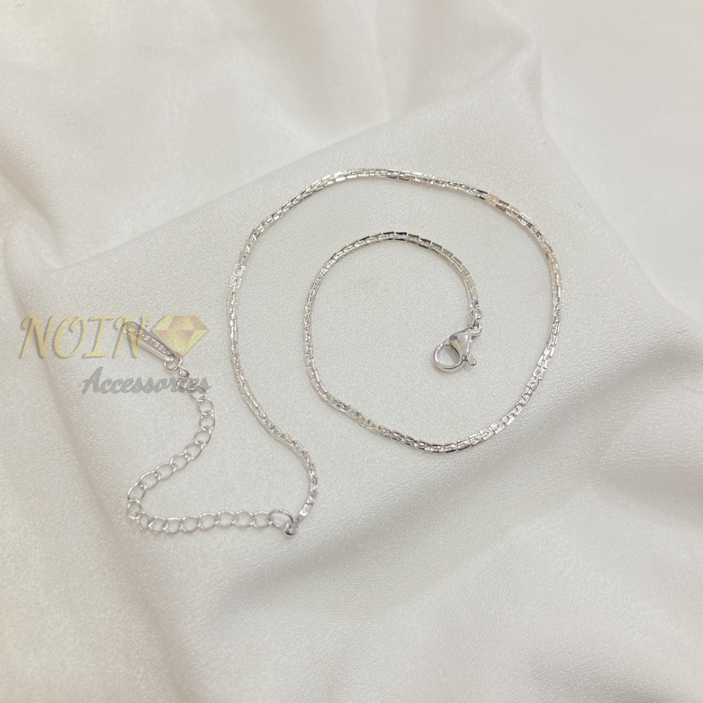 Gelang Kaki Titanium Korea Fashion Retro Perhiasan Ankle Bracelet Wanita