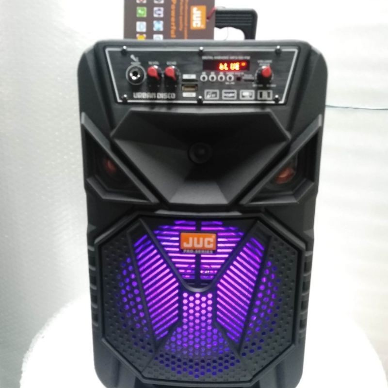 SPEAKER METTING JUC J8 8 INCI + 1 MIC WIRELESS