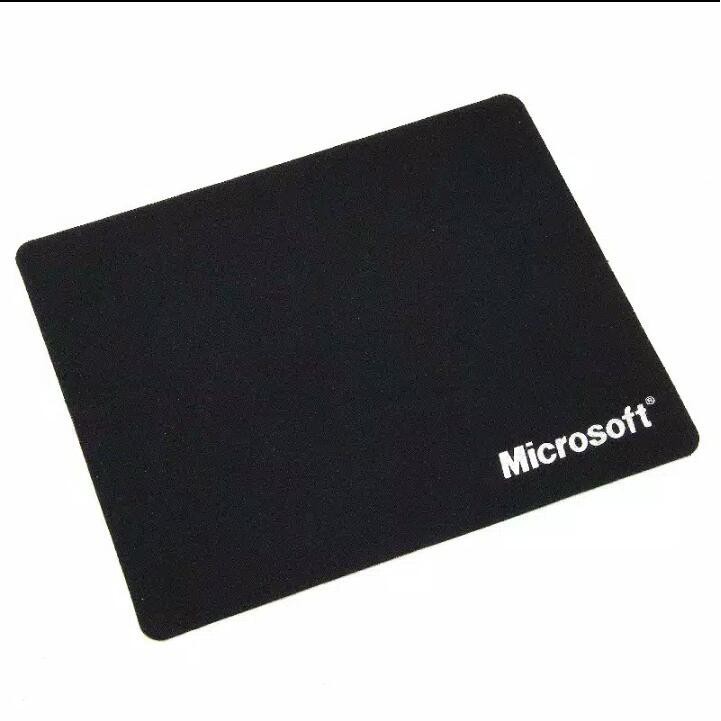 MPM  MOUSE PAD MICROSOFT 22 X 18 CM LOGO BLACK