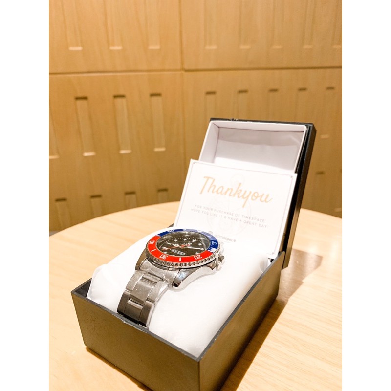 JAM TANGAN PRIA ROLEX MERAH BIRU IMPORT