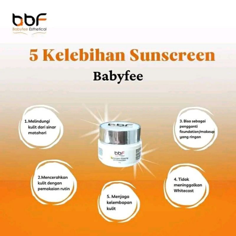 SUNSCREEN GLOWING BBF | SUNSCREEN BBF BPOM