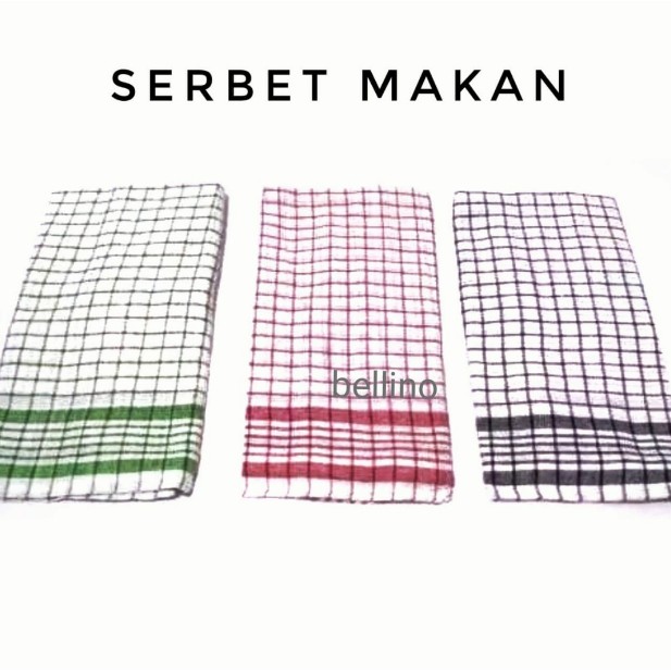 [LUSINAN] LAP SERBET DAPUR 1 LUSIN | SERBET KAIN LAP PIRING | LAP TANGAN SERBET MAKAN KAIN KATUN GRATIS ONGKIR BISA COD termurah