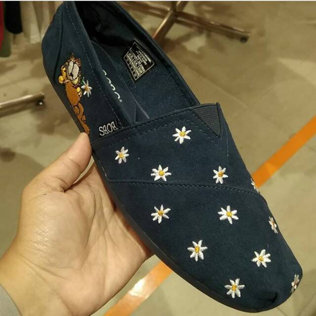 Skechers bobs garfield navy