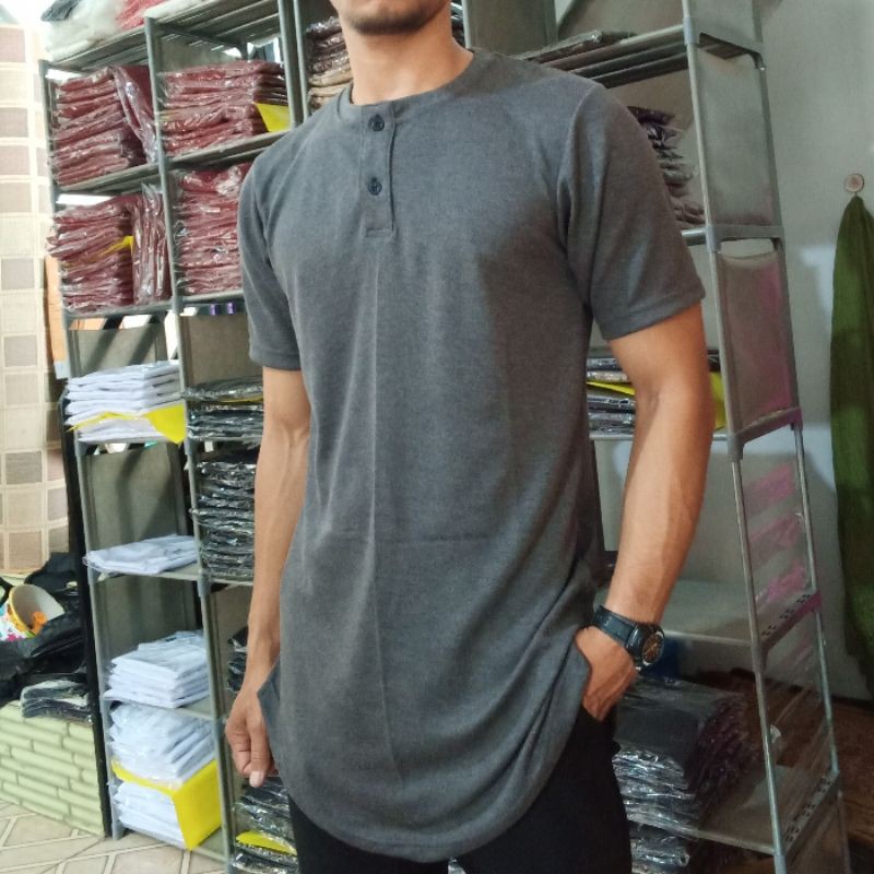 kaos Kurta lengan pendek kaos koko kaos kurta