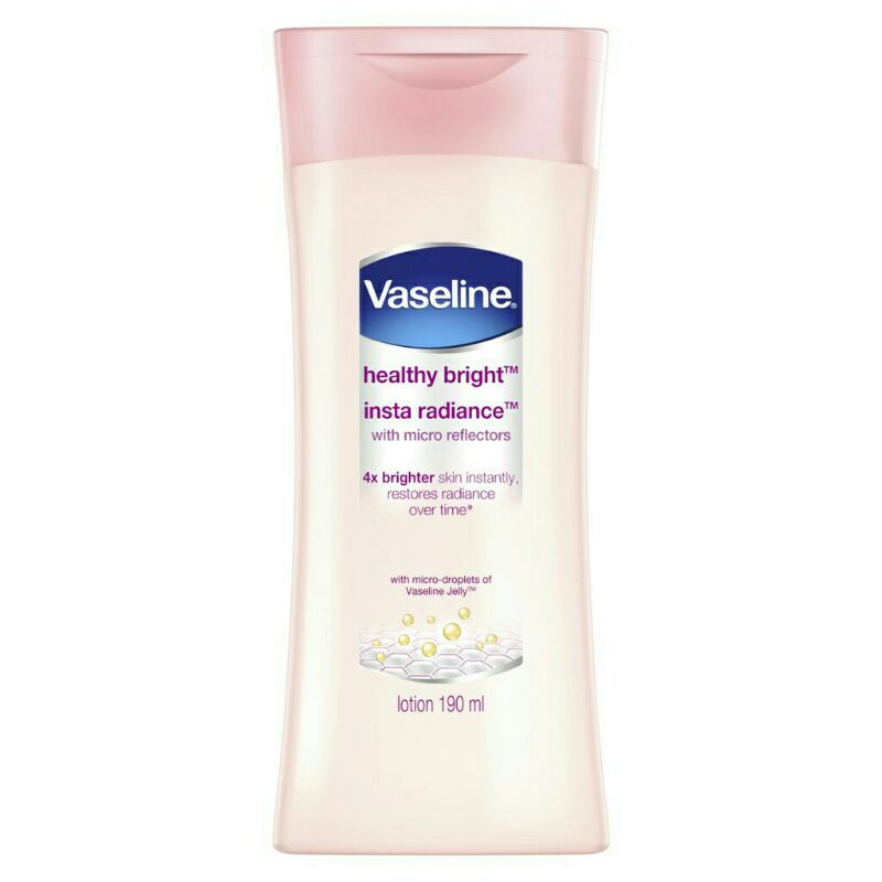 Vaseline Lotion Healthy Bright Insta Radiance/Helty White Night Repair 95-190ML EXP 2025