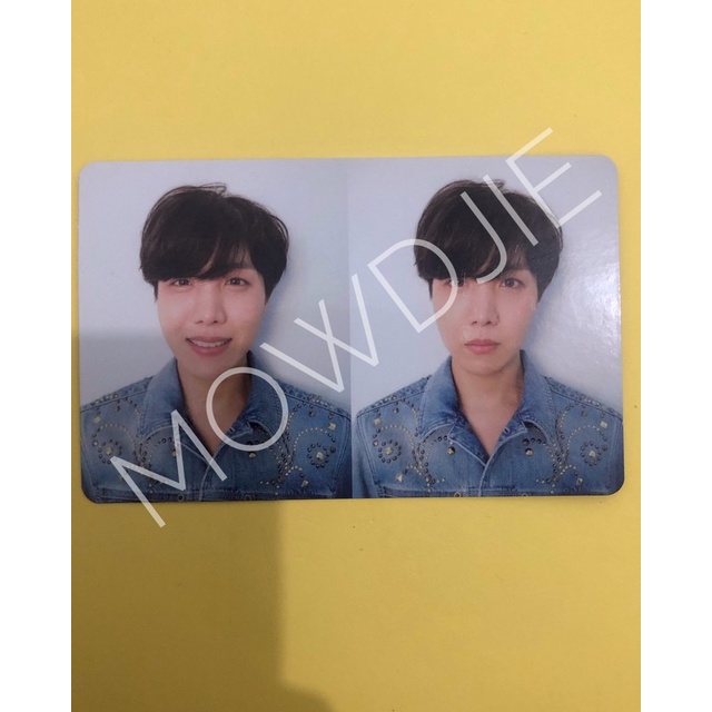 PHOTOCARD PC PHOTO CARD DILAN JHOPE J-HOPE TEAR Y LOVE YOURSELF OFFICIAL