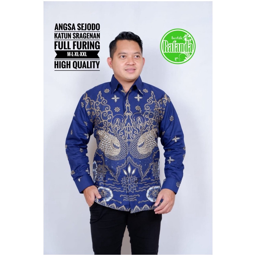 ANGSA SEJODO RAFANDA BATIKSOLOAMANAH BAJU KEMEJA BATIK SOLO PRIA LENGAN PANJANG PENDEK LAPIS FURING ATASAN BATIK PREMIUM MODERN KATUN HALUS MURAI SOGAN MURAI GAGAH PEKSI TLOMPO SUTARNO NANDA PUNOKAWAN GURDO HIJAU 2 BOKOR KLASIK PERMATA HITAM 2 LURIK ABU