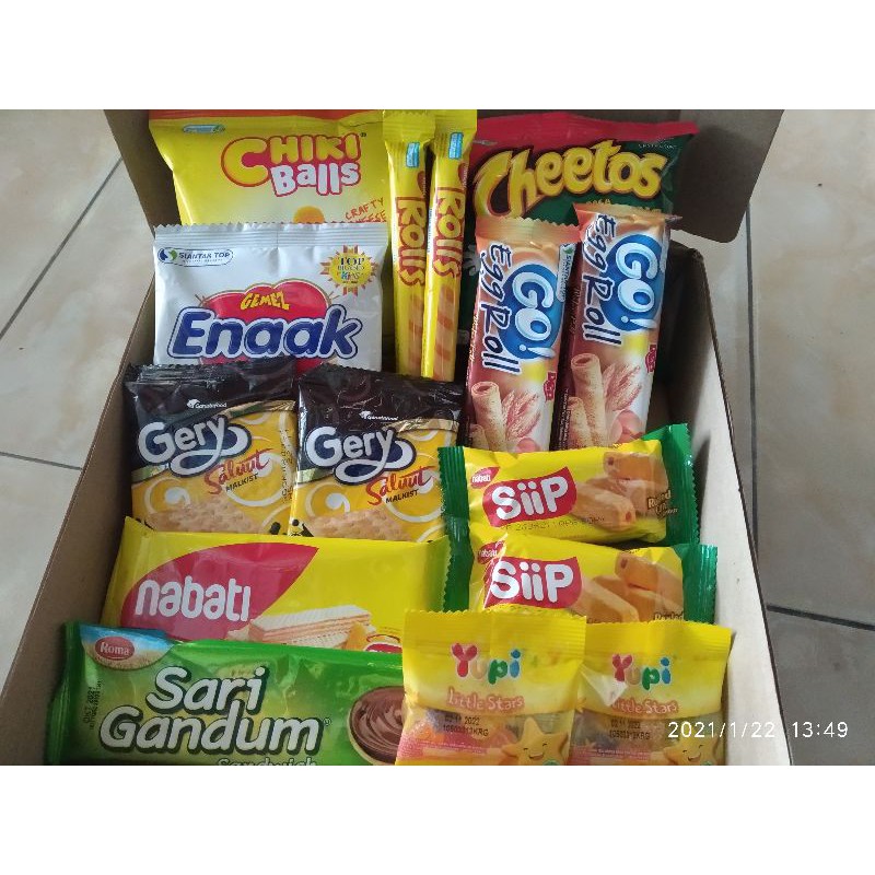 

hampers snack, snack box, snack ulang tahun, hampers valentine
