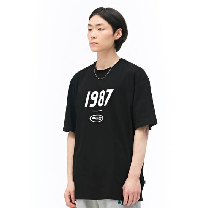 KAOS BAHAN 30 DISTRO 1987 MMLG KPOP KOREA POLOS CUSTOM INDONESIA KUALITAS BERKELAS