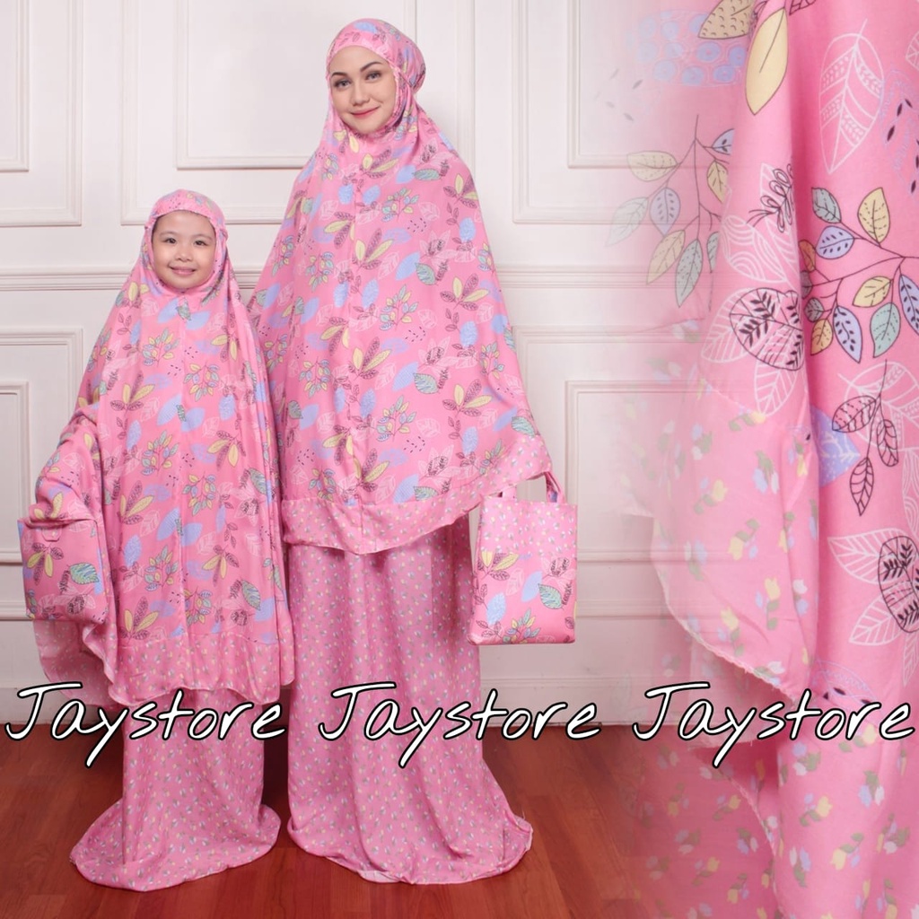 COUPLE IBU ANAK MUKENA BALI IBU DAN ANAK MUKENA CANTIK SARUNG MUKENA WANITA PERALATAN SHOLAT MUKENA 