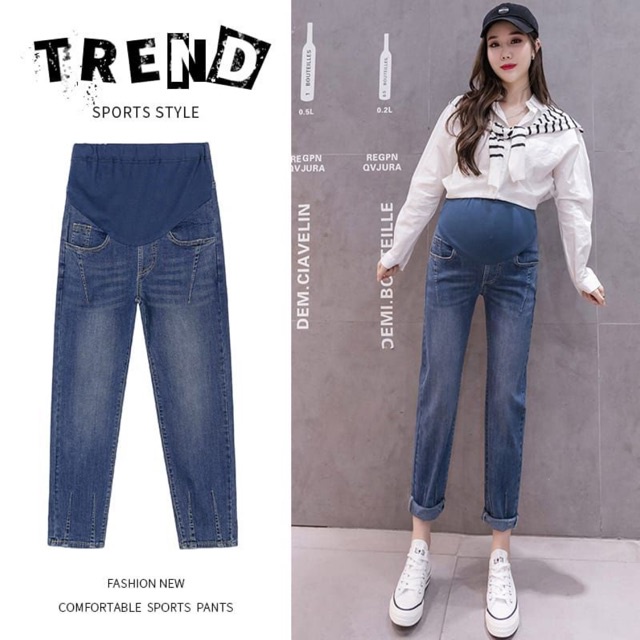 Celana Jeans Hamil Soft &amp; Stretch