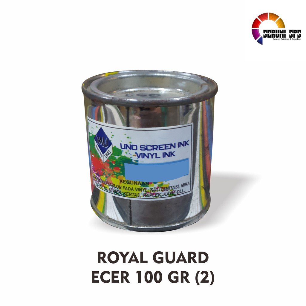 

Royal Guard, Cat / Tinta / Sablon Ecer - 100 gr ( Seri Warna 2 )