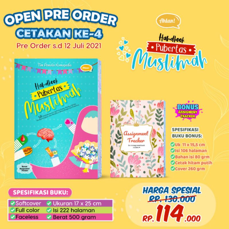 Jual Buku Akil Baligh Handbook Pubertas Muslimah Indonesia Shopee Indonesia