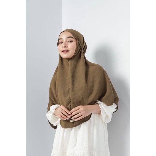 Bergo Crinckle Maryam / Maryam Crincle Instan Premium