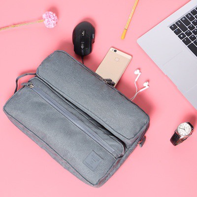 Tas Tangan Laptop Organizer Storage Bag 13 Inch Doky