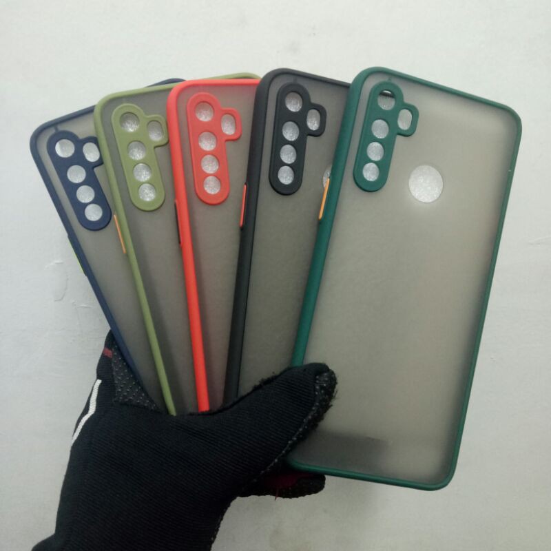 Realme 5 5i 5S Case Softcase Frosted Matte Hardcase Casing Realme 5 Realme 5i  Realme 5S