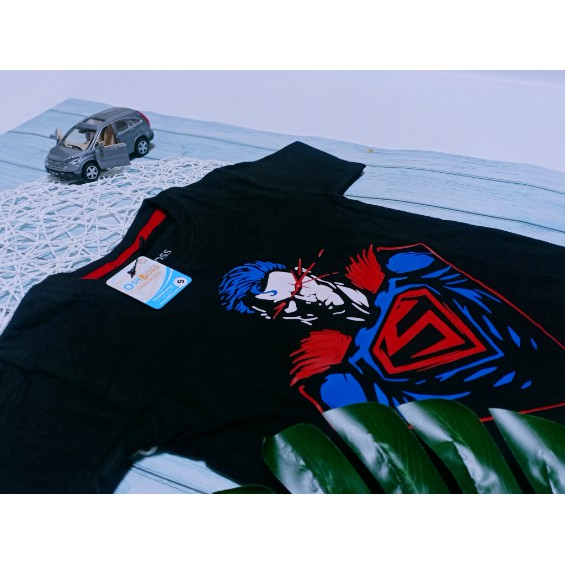 COD PREMIUM KAOS ANAK DISTRO HITS KEREN MOTIF SUPERMAN USIA 1-10 TAHUN OSHBOSS-3