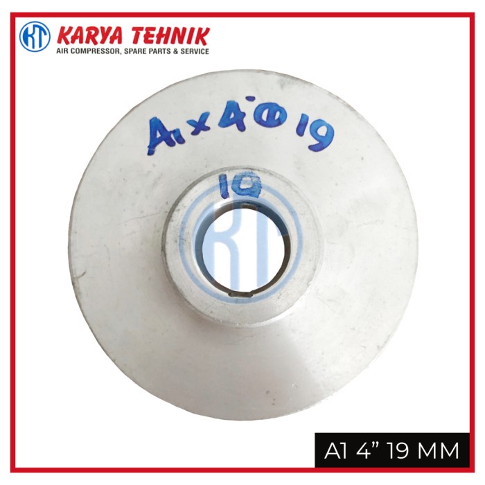 Pulley / Pully / Puli Dinamo Kompresor Udara 4 Diameter 19 mm