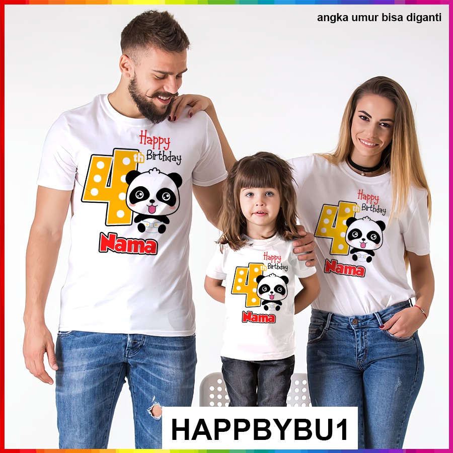 [FREE NAMA!!] Baju Kaos ANAK DAN DEWASA BABYBUS BABY BUS BANYAK MOTIF