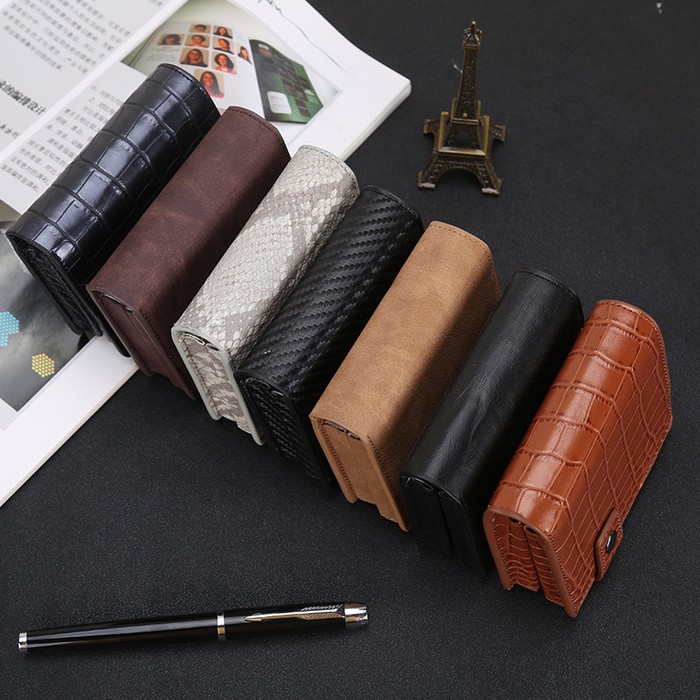 Dompet Kartu Anti theft Card Box Anti Magnetic Double Card Holder X35