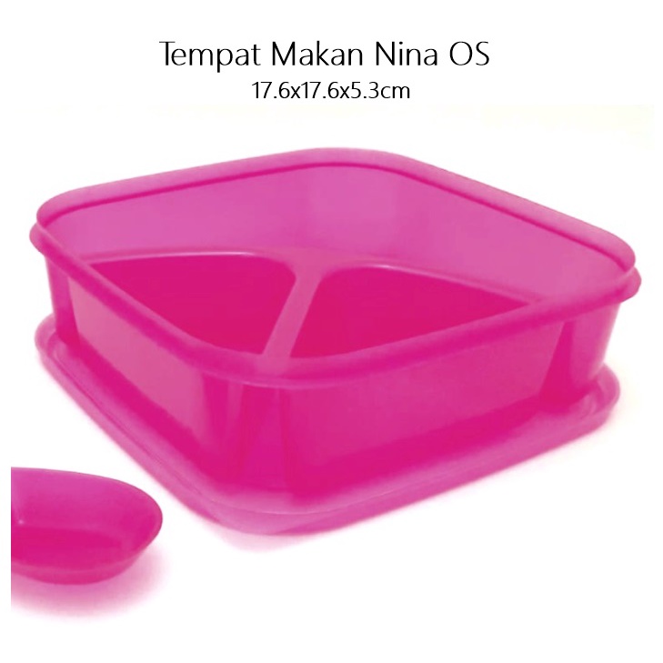 Tempat/Kotak Makan Nina OS 3 sekat