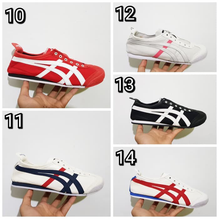 SEPATU WANITA ASICS TIGER ONITSUKA PARATY SEPATU SLIP ON ASICS