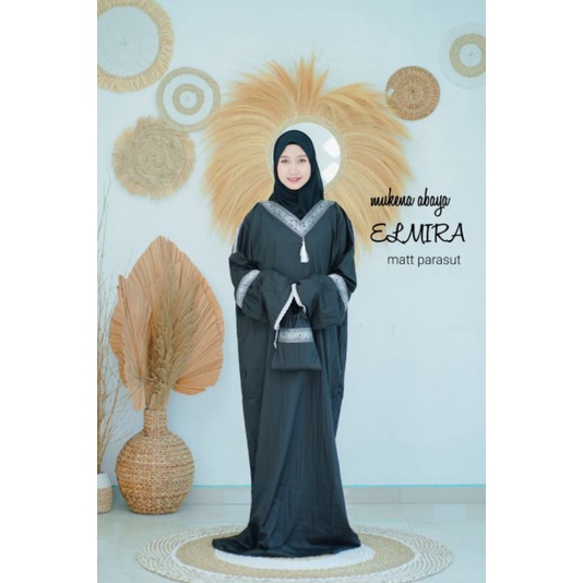 ELMIRA- size anak - dewasa abaya salsa store354 mukena abaya sholat traveling premium dewasa dan ana