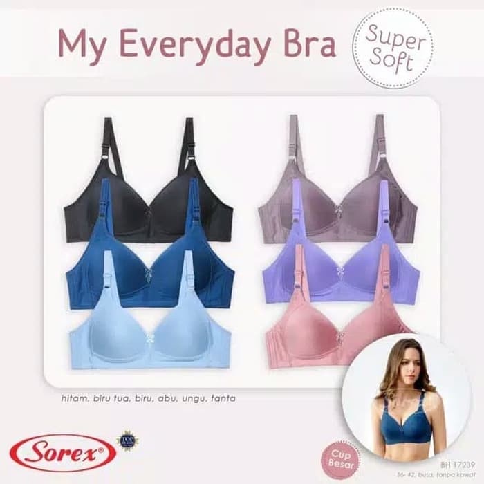 Bra Tanpa Kawat Sorex Super Soft 17239