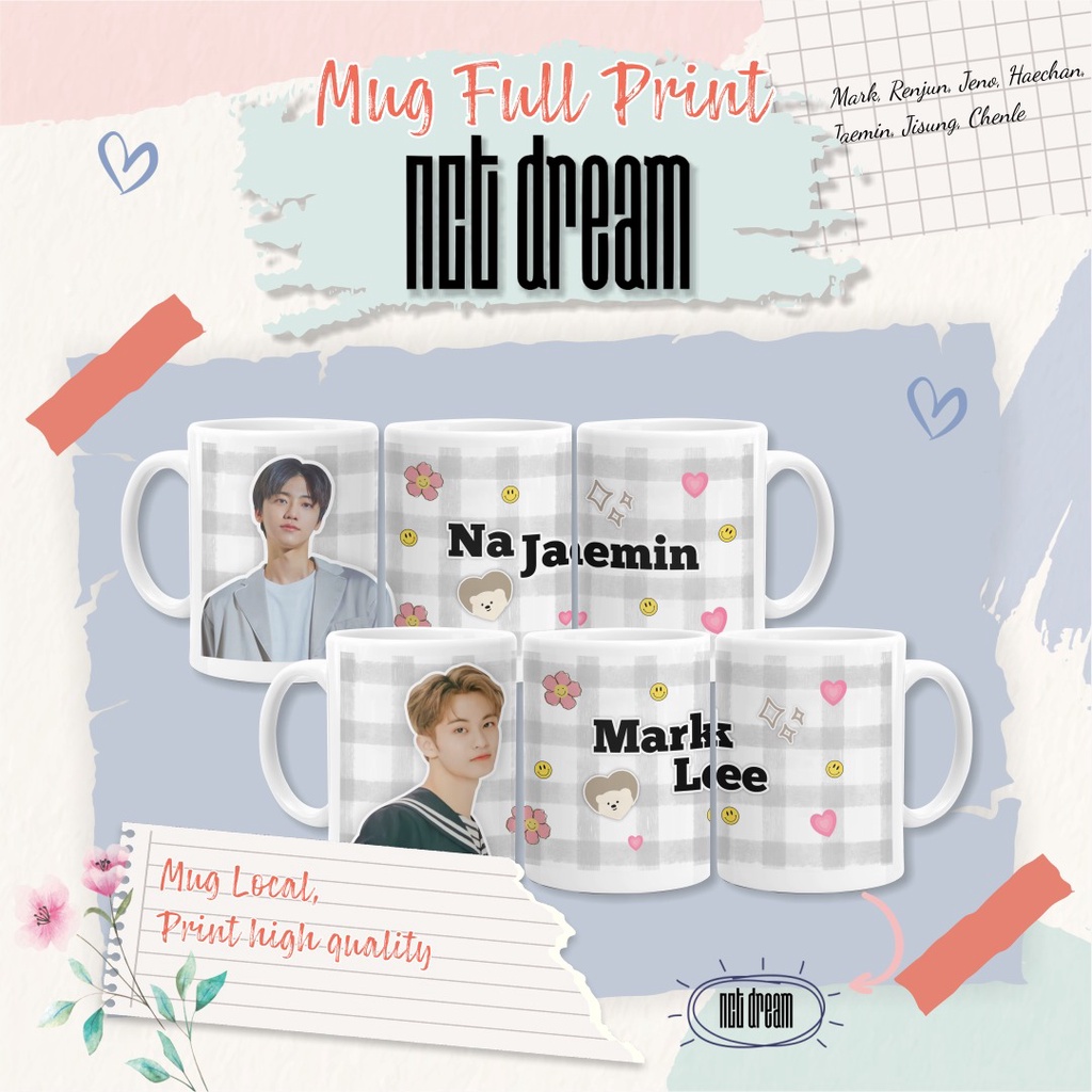 [ NCT DREAM ] GELAS NCT DREAM / MUG DIGITAL PRINTING NCT DREAM - MERCHANDISE NCT DREAM / NCT DREAM /