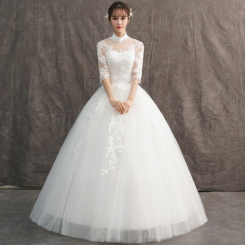 Ywstudio Jaket Wanita Model Kerah Tegak Simple Tipis Untuk Pernikahanpengantin