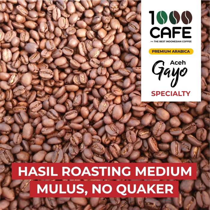 

[Termurah] Green Bean Aceh Gayo Arabica 1 Kg