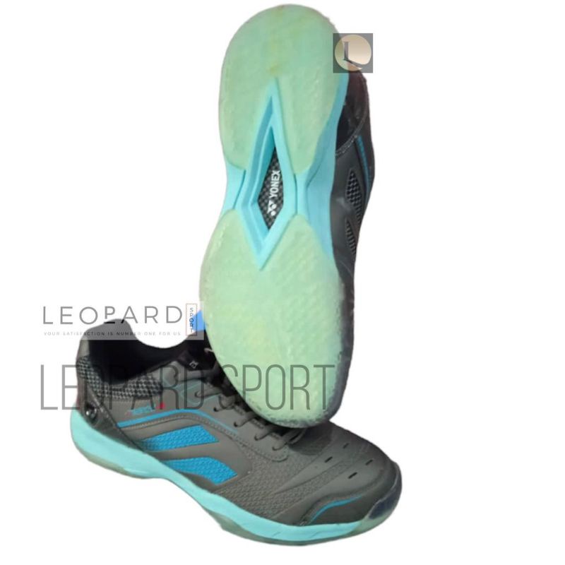 Sepatu Badminton Yonex Akayu Super -4 Gun Metal/Mint / Sepatu Yonex