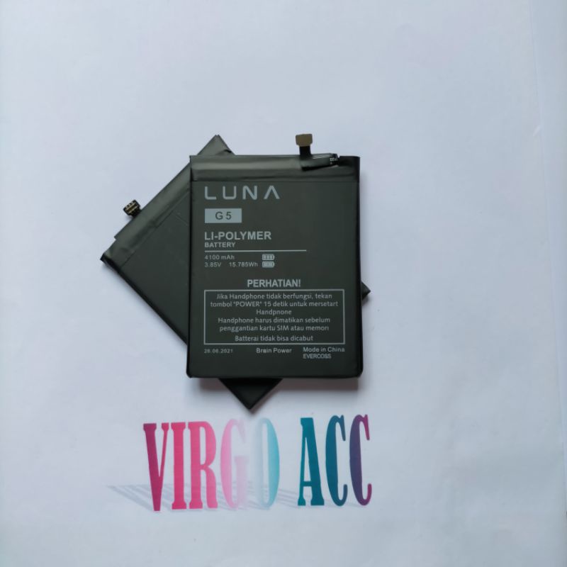 Baterai Batre Battery Luna G5 / Luna X Pro Original Battery Hp
