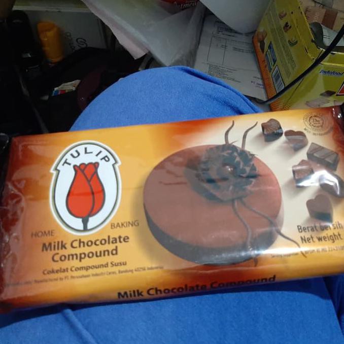 

TULIP MILK 250gr coklat blok TERJAMIN Kode 1063