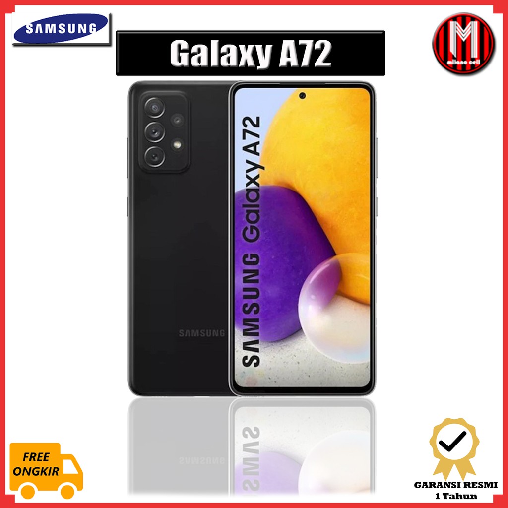 Samsung Galax   y A72 | 8GB/128GB dan 8GB/256GB | Garansi Resmi | Shopee