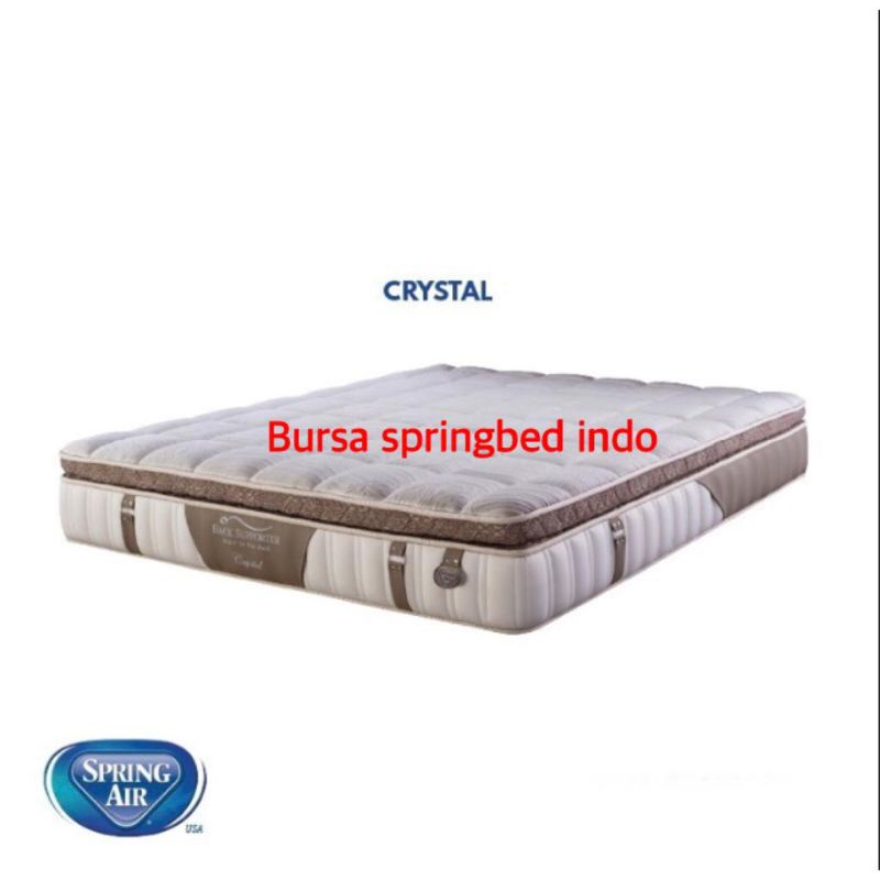 spring air crystal 120 x 200 kasur spring bed saja