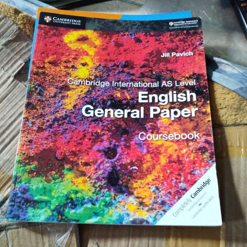 Cambridge international as level English general paper coursebook
