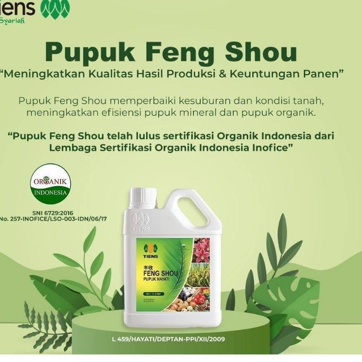 Big Sale PUPUK FENG SHOU TIENS | FENG SHOU PUPUK HAYATI | PENYUBUR TANAMAN