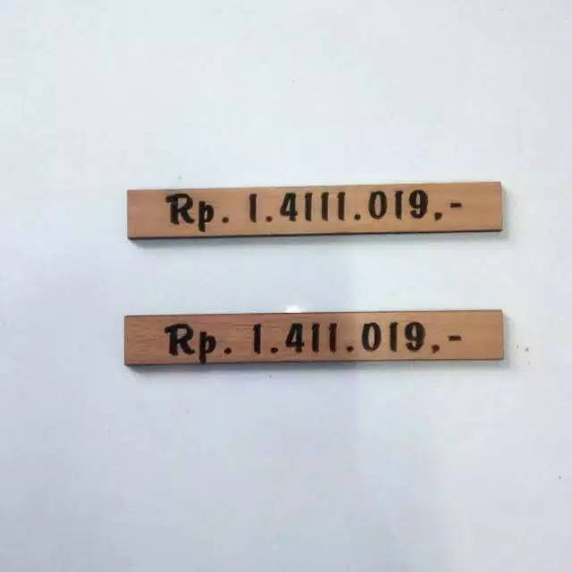 

PO Nama Custom, Angka Grafir Nama Kayu, Custom nama Kayu