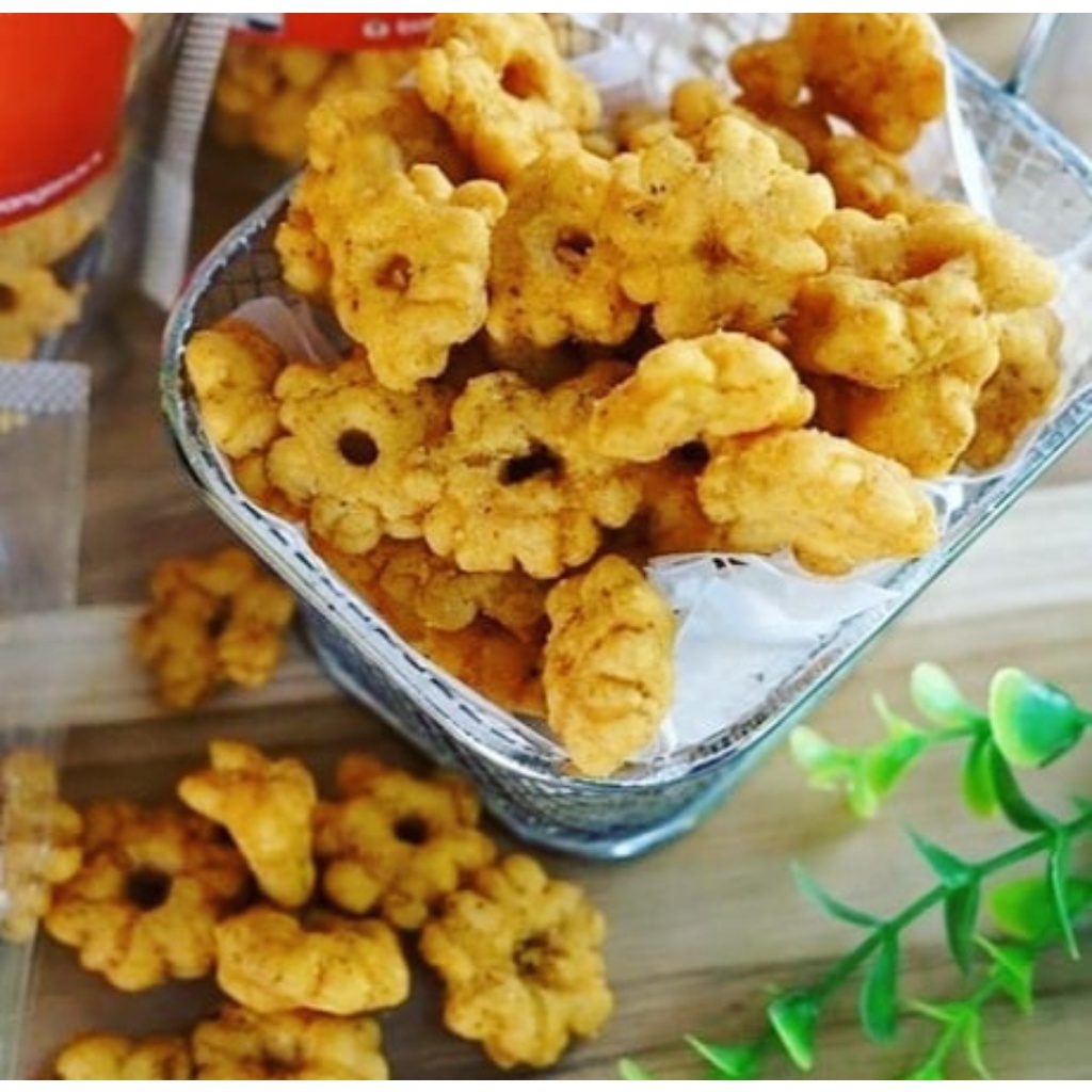 

snack ribut / jajanan jadul ribut pilus sakura / ribut snack gurih 250 gram